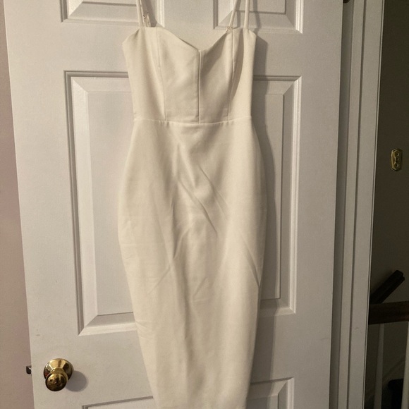 Nookie Allure cream midi dress size xs - Picture 10 of 10